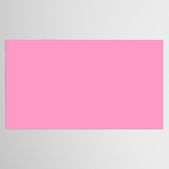 Cheerful Pink Solid Color Tablecloth Gallery Image 2