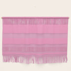 Cheerful Pink Solid Color Wall Hanging Gallery Image 1