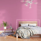 Cheerful Pink Solid Color Wallpaper Gallery Image 3