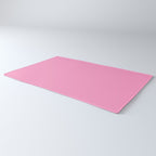 Cheerful Pink Solid Color Rug Gallery Image 3