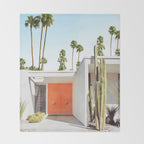 Palm Springs California Throw Blanket Gallery Image 2
