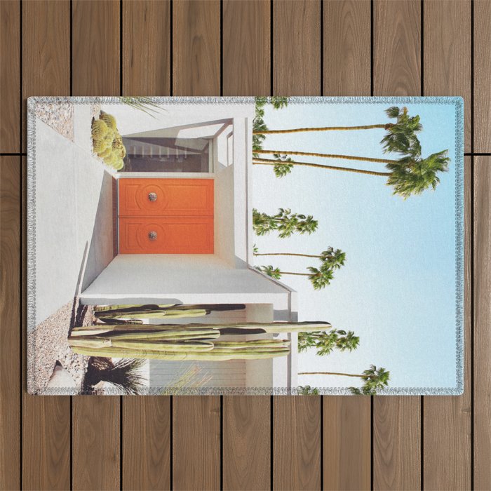 Palm Springs California Outdoor Rug Gallery Image 1