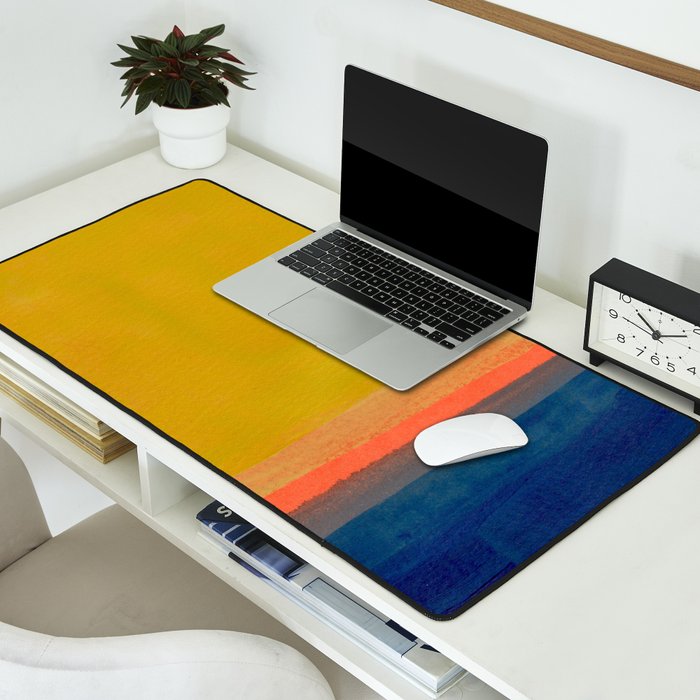 Lemon Sun  Desk Mat Gallery Image 2