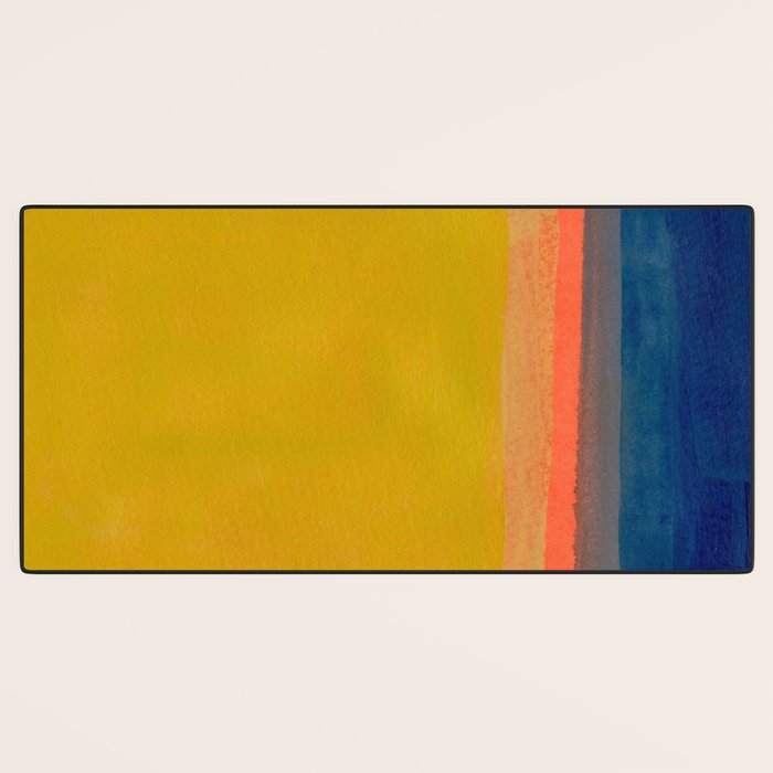 Lemon Sun  Desk Mat Gallery Image 3