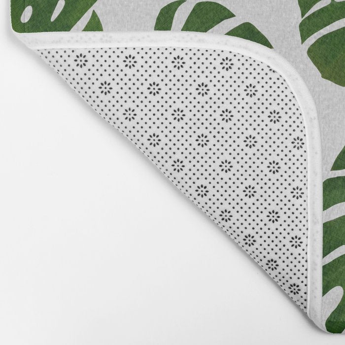 Monstera Leaf III Bath Mat Gallery Image 2
