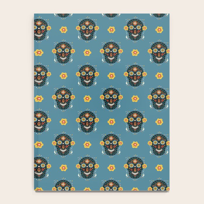 Happy Haunting | Day of Dead Skull Notebook Gallery Image 4