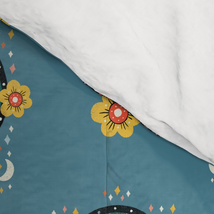Happy Haunting | Day of Dead Skull Comforter Gallery Image 4