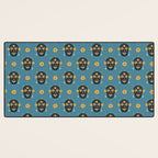 Happy Haunting | Day of Dead Skull Desk Mat Gallery Image 3
