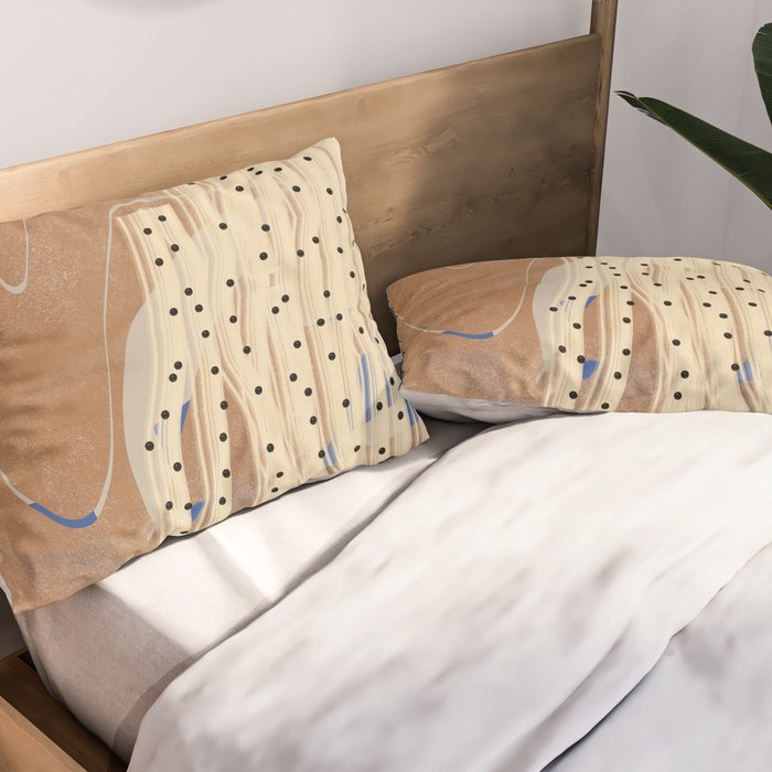 MOOD WOMAN Portrait  Pillow Sham Gallery Image 2