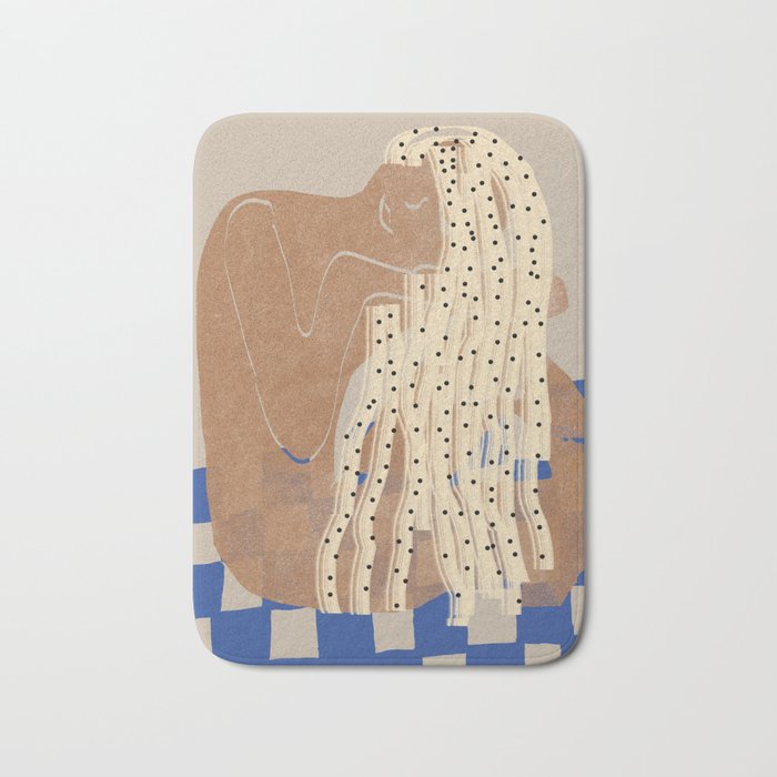 MOOD WOMAN Portrait  Bath Mat Gallery Image 1