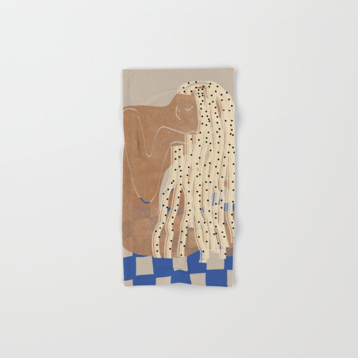 MOOD WOMAN Portrait  Bath Towel Gallery Image 1