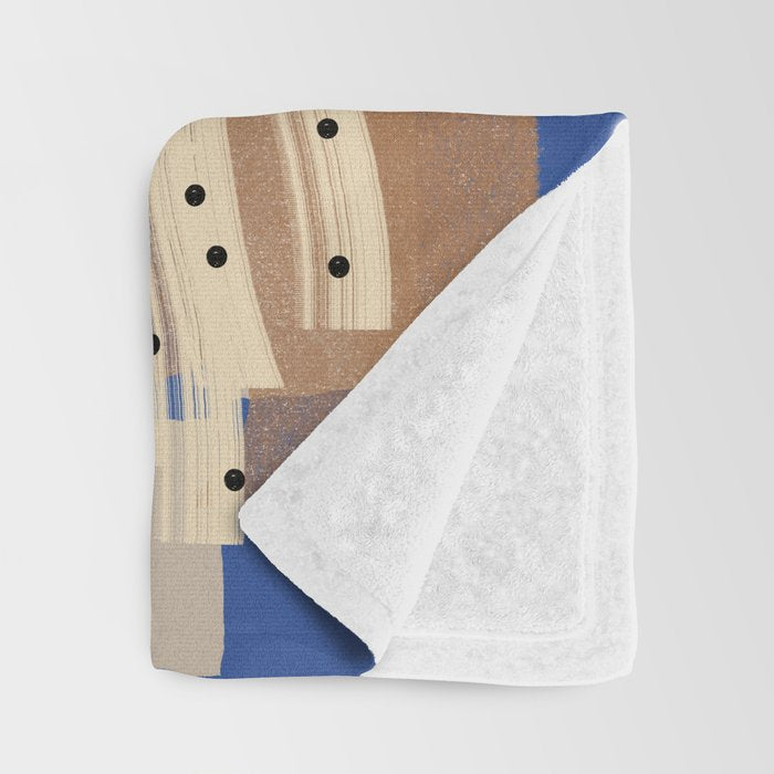 MOOD WOMAN Portrait  Throw Blanket Gallery Image 3