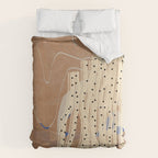MOOD WOMAN Portrait  Duvet Cover Gallery Image 6