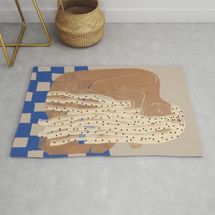 MOOD WOMAN Portrait  Rug Gallery Image 1