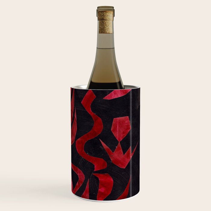 Crimson Dream In Black Wine Chiller Gallery Image 3