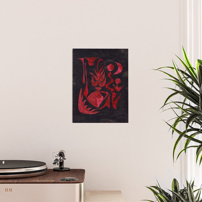 Crimson Dream In Black Poster Gallery Image 2