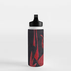 Crimson Dream In Black Water Bottle Gallery Image 3