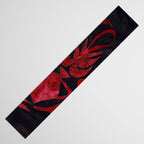 Crimson Dream In Black Table Runner Gallery Image 3