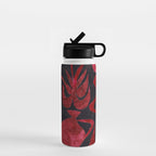 Crimson Dream In Black Water Bottle Gallery Image 1