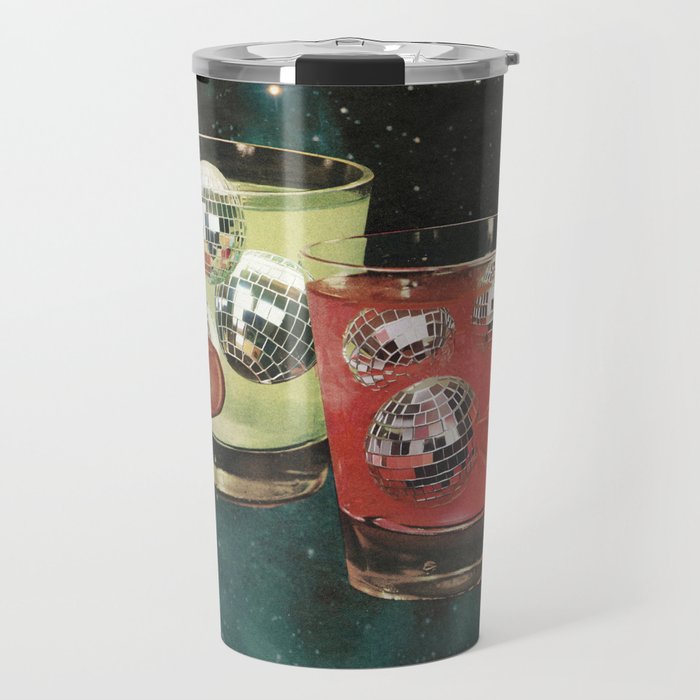 Cosmic Cheers - Disco Ball Margarita Travel Mug Gallery Image 1