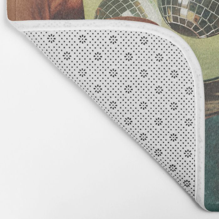Cosmic Cheers - Disco Ball Margarita Bath Mat Gallery Image 2