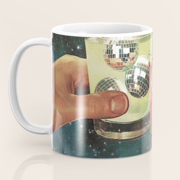 Cosmic Cheers - Disco Ball Margarita Coffee Mug Gallery Image 3