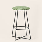 green gingham Stool Gallery Image 1