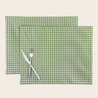 green gingham Placemat Gallery Image 1