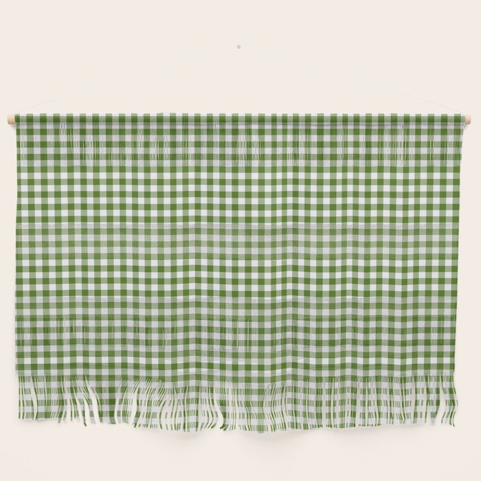 green gingham Wall Hanging Gallery Image 1