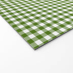 green gingham Welcome Mat Gallery Image 2