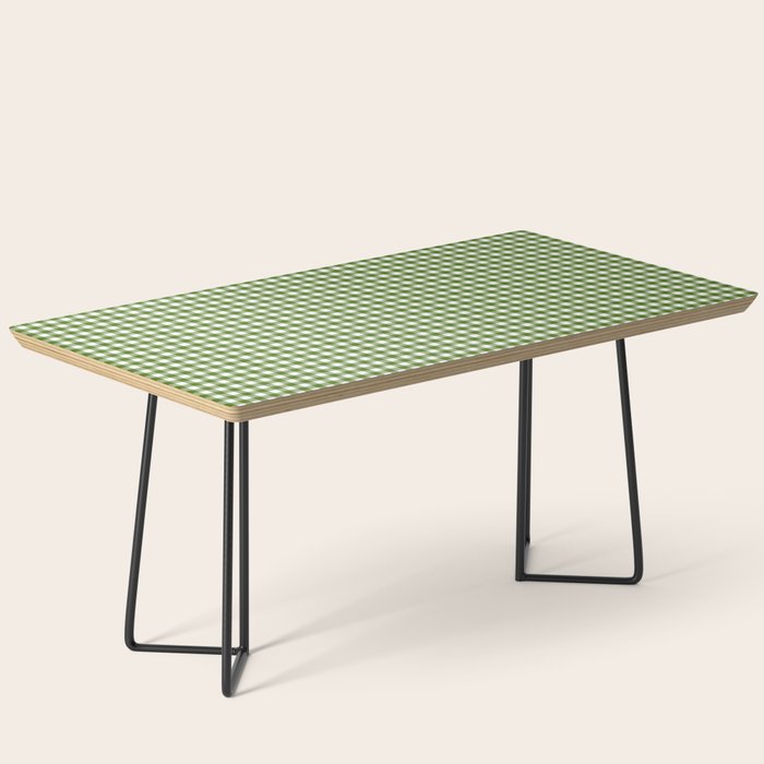 green gingham Coffee Table Gallery Image 1