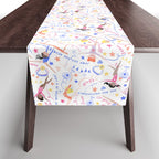 Gymnast Girls Table Runner Gallery Image 1