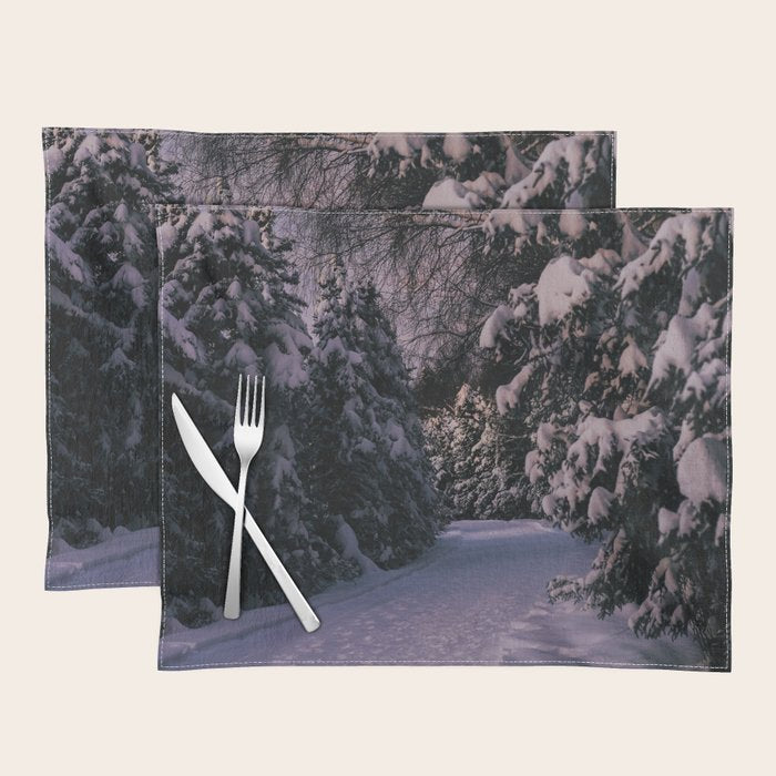 Snowy Path Placemat Gallery Image 2