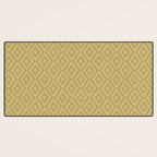 Hand-drawn Rhombus Pattern #1 Desk Mat Gallery Image 3