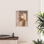 Girl sitting on the window Poster Gallery Image 2