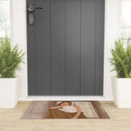 Girl sitting on the window Welcome Mat Gallery Image 3