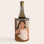 Girl sitting on the window Wine Chiller Gallery Image 1