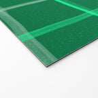 Abstract Tennis Net Pattern in Grass Green Welcome Mat Gallery Image 2