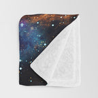 Lobster Nebula Throw Blanket Gallery Image 3