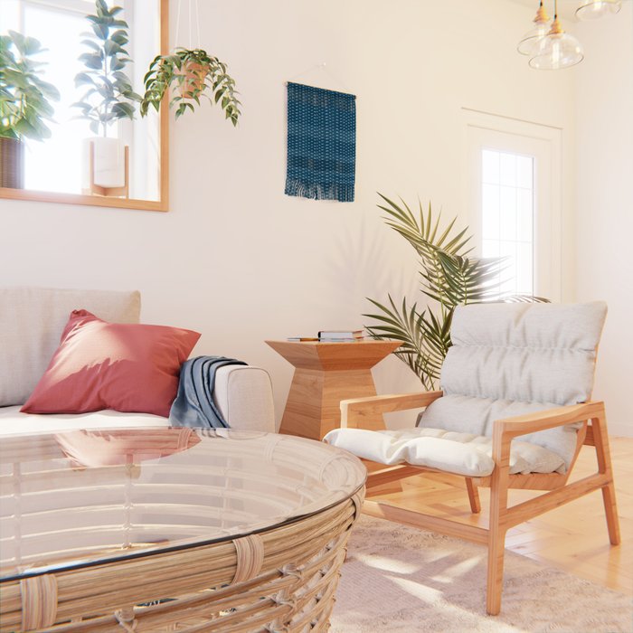 Tiny Submarines - Navy Blue Wall Hanging Gallery Image 2