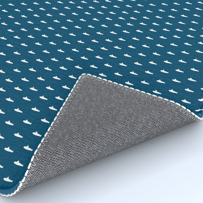 Tiny Submarines - Navy Blue Rug Gallery Image 4