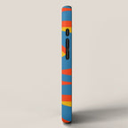 Pop Swirl Wavy Abstract Line Pattern Colorful Bright Blue Red Yellow Green iPhone Case Gallery Image 2
