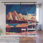 Desert Valley Wall Mural Gallery Image 1