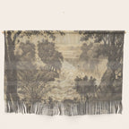 Voyage exploration en Indo-Chine-1873-Antique Landscape Tropical Jungle Tiger Wall Hanging Gallery Image 1