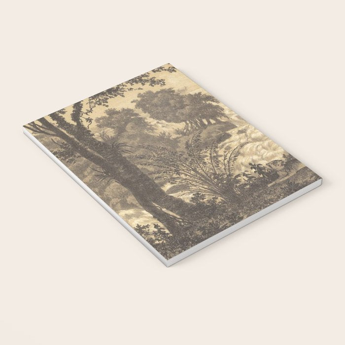 Voyage exploration en Indo-Chine-1873-Antique Landscape Tropical Jungle Tiger Notebook Gallery Image 3