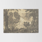 Voyage exploration en Indo-Chine-1873-Antique Landscape Tropical Jungle Tiger Rug Gallery Image 2