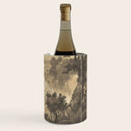 Voyage exploration en Indo-Chine-1873-Antique Landscape Tropical Jungle Tiger Wine Chiller Gallery Image 3