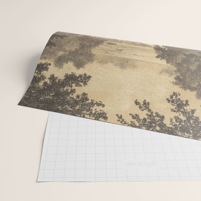 Voyage exploration en Indo-Chine-1873-Antique Landscape Tropical Jungle Tiger Wrapping Paper Gallery Image 2