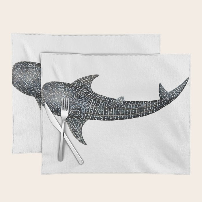 Whale shark for divers, shark lovers and fishermen Placemat Gallery Image 1