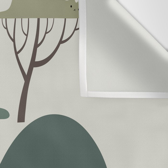Cat Landscape 128 Wall Tapestry Gallery Image 3